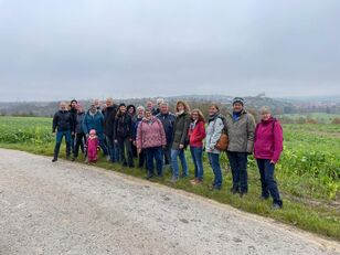 Wandergruppe nach Rosswag